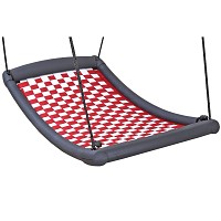 Mehrkindschaukel Standard L weiss/rot