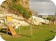 Rundekurs-Elemente eignen sich für natürliche und urbane Umgebungen Trimm-dich-Pfad